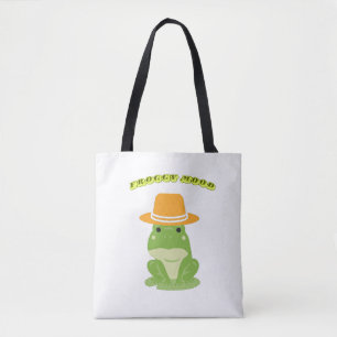 Bolsa Tote Apenas um Dia de Sapo
