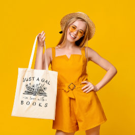 Bolsa Tote Apenas um Gal Apaixonado por Na moda de Livros