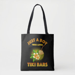 Bolsa Tote Apenas Um Menino Que Ama Bares De Tiki