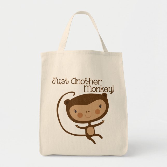 Bolsa Tote Apenas um outro macaco (Frente)
