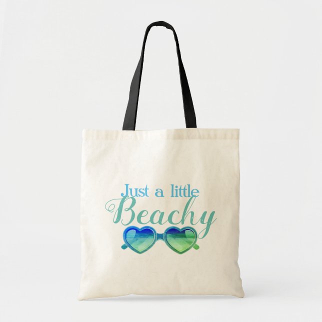 Bolsa Tote Apenas um pouco Beachy (Frente)