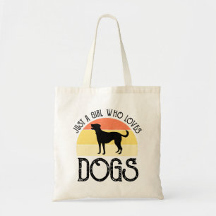 Bolsa Tote Apenas Uma Garota Que Ama Cachorros