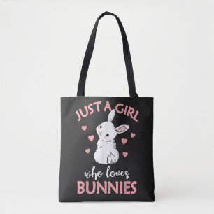 Bolsa Tote Apenas Uma Garota Que Ama Coelhos