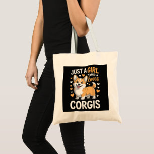 Bolsa Tote Apenas Uma Garota Que Ama Corgis