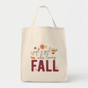 Bolsa Tote Apenas uma garota que ama queda