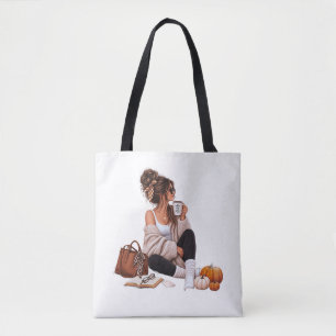 Bolsa Tote Apenas uma Mãe Outono Aconchegante Maternidade