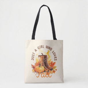 Bolsa Tote Apenas Uma Menina Que Ama Cair