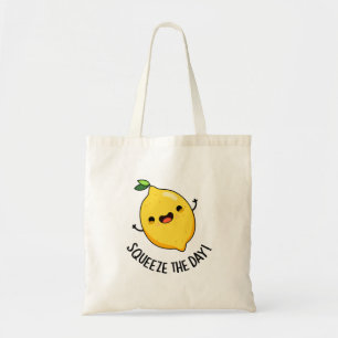 Bolsa Tote Aperte O Dia Engraçado Fruta Limão