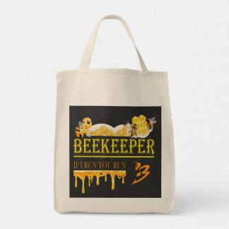 Bolsa Tote Apicultor – Se eu corro, você corre – Abelha – Api