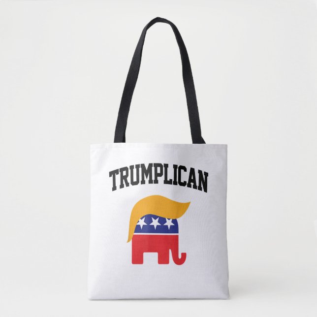 Bolsa Tote Apoiadores Trumplicanos de Trump (Frente)