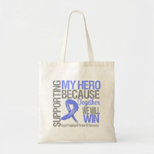 Bolsa Tote Apoiando meu herói - atresia esofágica