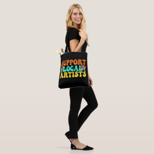 Bolsa Tote Apoie Artistas Locais Para Amantes de Música