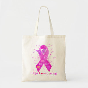 Bolsa Tote Apoio ao cancer de mama