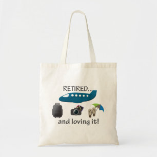 Bolsa Tote Aposentado e amando o férias