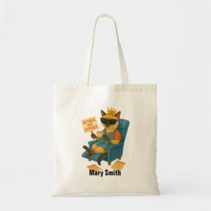 Bolsa Tote Aposentadoria da Senhora do Almoço é beber café