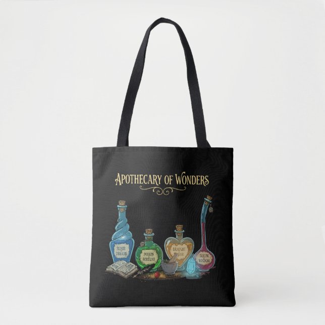 Bolsa Tote Apothecary of Wonders | Magical Fantasy   (Frente)