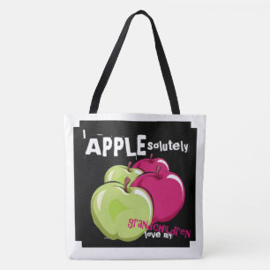 Bolsa Tote APPLE Absolutamente Ama meus netos