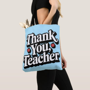 Bolsa Tote Apreciação do Professor Obrigado
