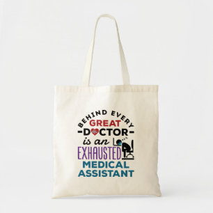 Bolsa Tote Apreciação Engraçada do Assistente Médico