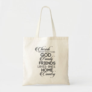 Bolsa Tote Aprecie o que é importante