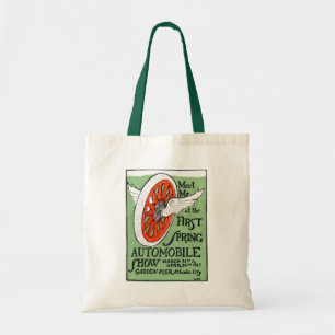 Bolsa Tote Apresentação automática do Primavera de Nova Jerse