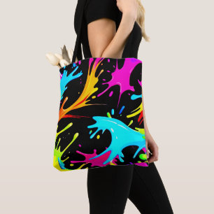 Bolsa Tote Apresentação de cores: Abstrato Art