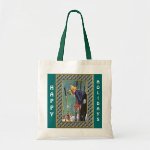 Bolsa Tote Apronte boas festas para esquiar