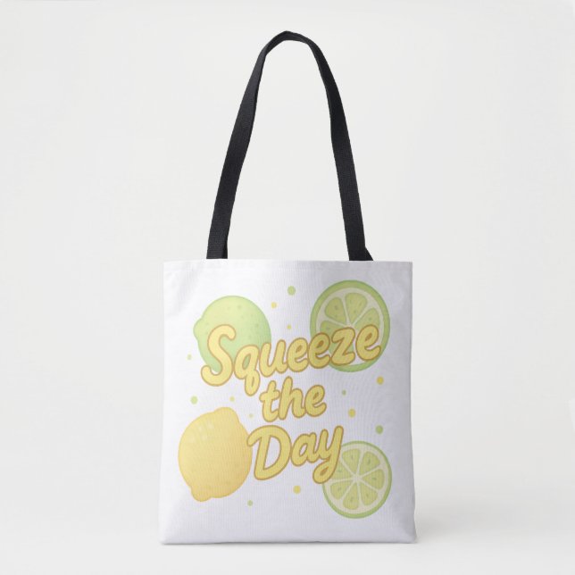 Bolsa Tote Aproveite o Dia   (Frente)