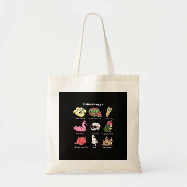 Bolsa Tote Aproveite o Summerween Clássico (Frente)