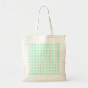Bolsa Tote Aqua Check tote saco
