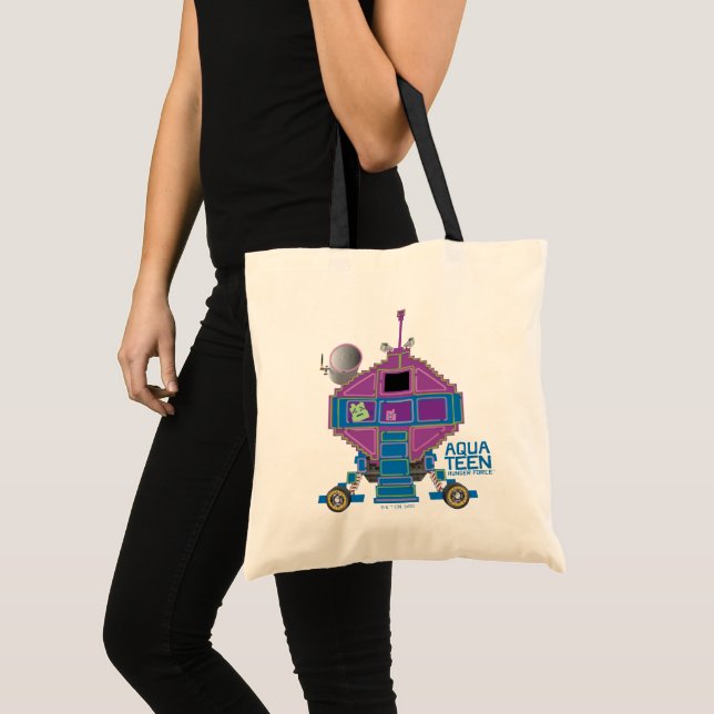 Bolsa Tote Aqua Teen Fome Force Mooninites Carro (Frente (produto))