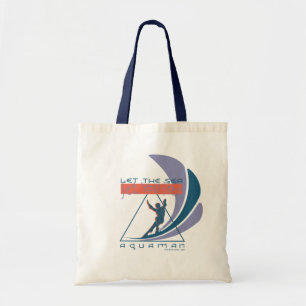 Bolsa Tote Aquaman Deixe O Mar Libertar-Te