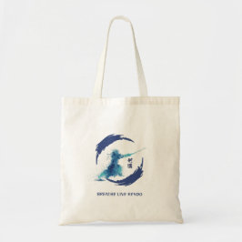 Bolsa Tote Aquarela Gotas de Chuva Sono Kendo Ao Vivo