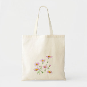 Bolsa Tote aquarela púrpura