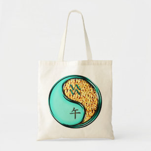 Bolsa Tote Aquário & Cavalo de Fogo