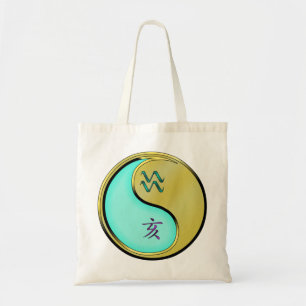 Bolsa Tote Aquário & Javali de Metal