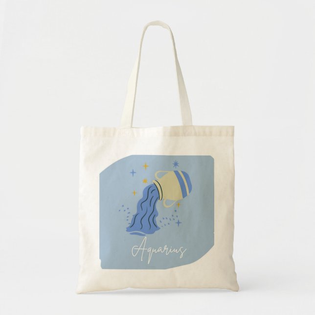 Bolsa Tote Aquarius Tote Bag (Frente)