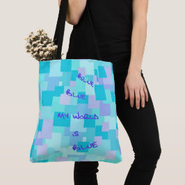 Bolsa Tote Aquasquare Cubed