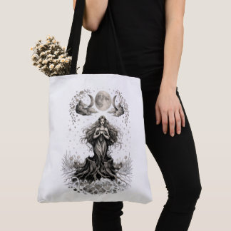 Bolsa Tote “Aquela Que Floresce das Sombras”