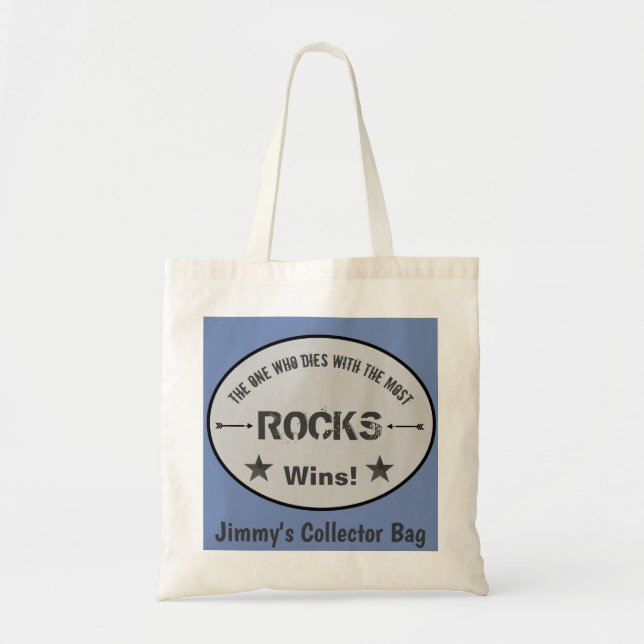Bolsa Tote Aquele Que Morre Com O MAIOR ROCKS GANHA! (Frente)