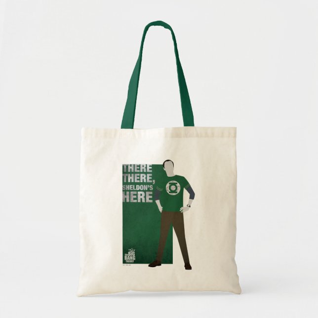 Bolsa Tote Aqui, Sheldon está aqui (Frente)