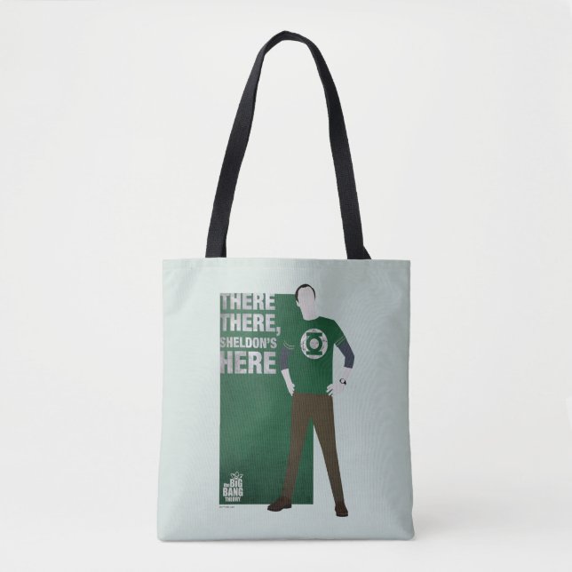 Bolsa Tote Aqui, Sheldon está aqui (Frente)
