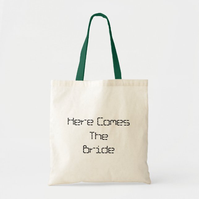 Bolsa Tote Aqui Vem A Noiva (Frente)