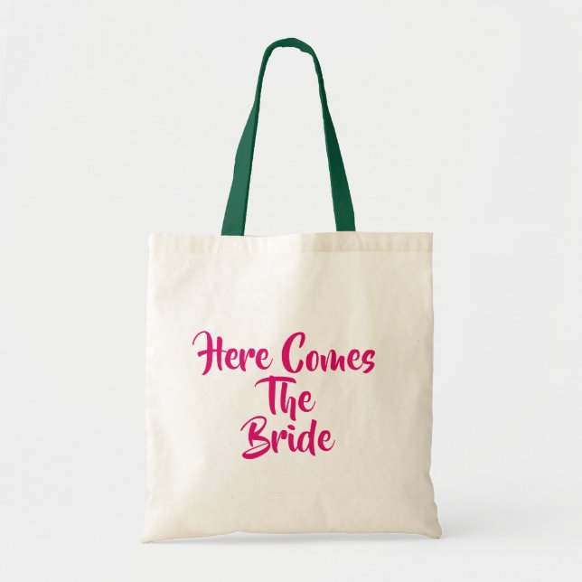 Bolsa Tote Aqui Vem A Noiva (Frente)