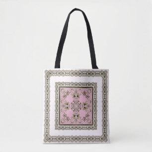 Bolsa Tote Arábico antigo decorativo oriental barroco ornamen