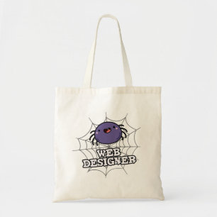Bolsa Tote Aranha-Aranha Cóta do Web Designer