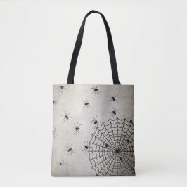 Bolsa Tote Aranha-Aranha E Aranhas Spooky