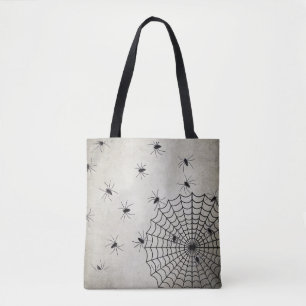 Bolsa Tote Aranha-Aranha E Aranhas Spooky