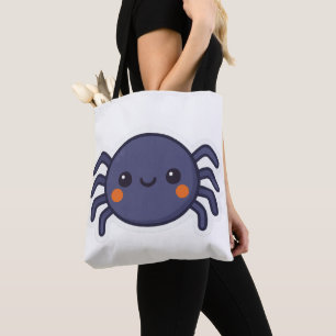 Bolsa Tote Aranha Kawaii Cute