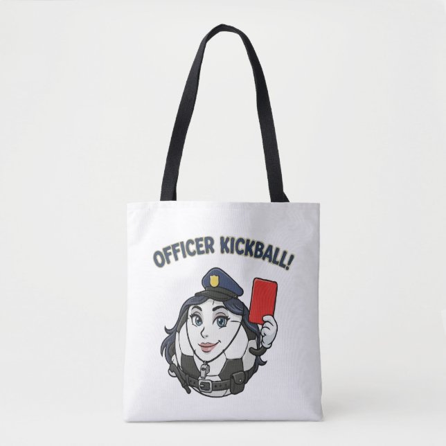 Bolsa Tote Árbitro de Futebol de Kickball Oficial (Frente)